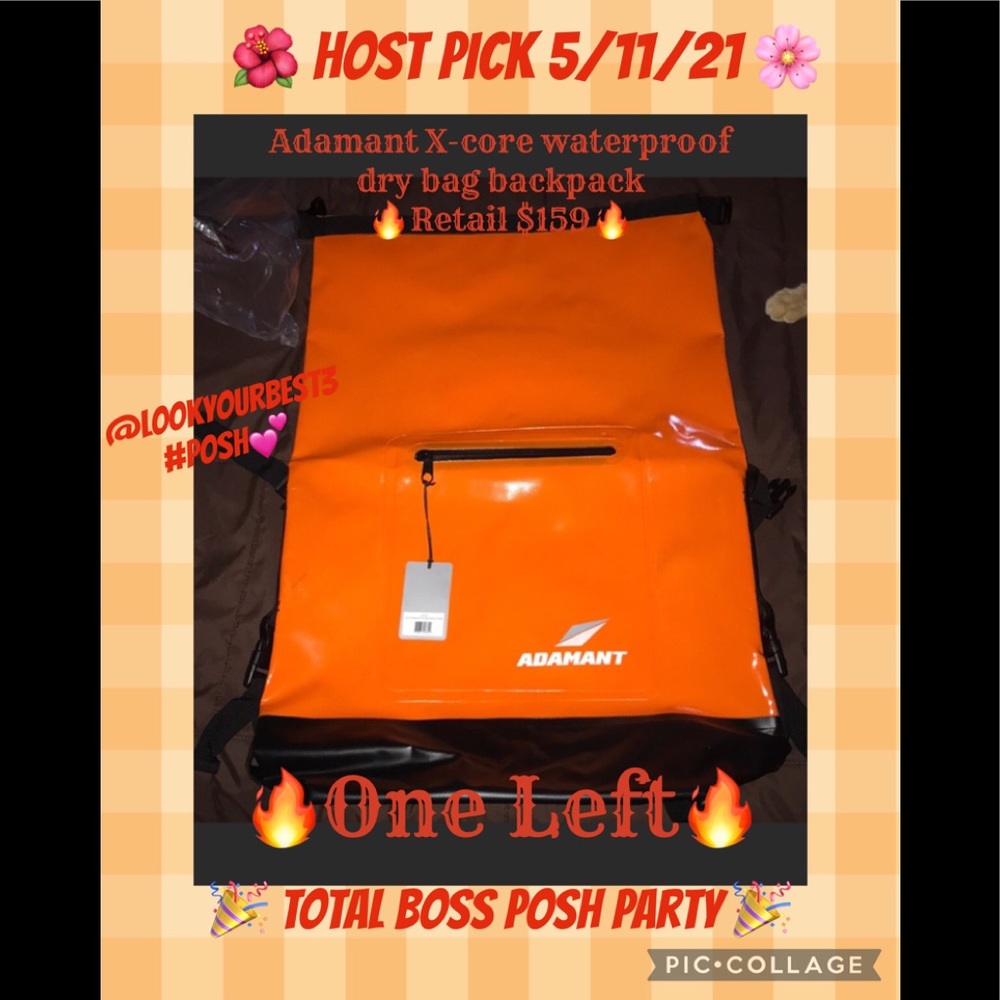 Adamant x-core waterproof dry bag backpack New 🙀🔥